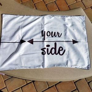 Couple's pillowcase set